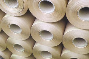 Kraft paper in rolls