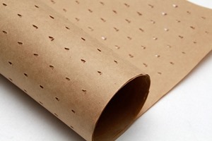 Perforated kraft paper
