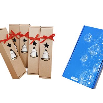 caixas natal ofertas garrafas vinhos personalizadas